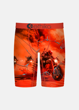 Ethika Boys' Staple Boxer Briefs in Mad Mars