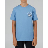 The Salty Crew Boys' Hot Rod Shark in Marine Blue