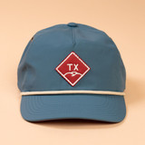 The Texas Hill Country Provisions Guadalupe Snapback Hat in Americana Blue