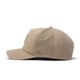 The Melin Hydro Odyssey Stacked Snapback Hat in Khaki