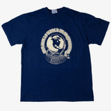tie-dye logo sweatshirt Globeadilllo Reverse Color T-Shirt in Navy colorway