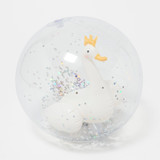 Sunny Life Princess Swan 3D Inflatable Beach Ball in Swan White