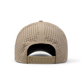Melin A-Game Icon Hydro Snapback Hat in Khaki side view