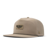 The Melin Hydro Coronado Brick Snapback Hat in Khaki