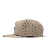 The Melin Hydro Coronado Brick Snapback Hat in Khaki