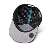 The Melin Hydro Coronado Brick Snapback Hat in Black Camo