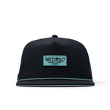 The Melin Hydro Coronado Brick Snapback Hat in Aqua Splash