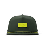 The Melin Hydro Coronado Brick Snapback Hat in Kombu Green