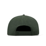 The Melin Hydro Coronado Brick Snapback Hat in Kombu Green