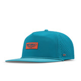 The Melin Hydro Coronado Brick Snapback Hat in Deep Sea