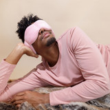 Nodpod Weighted Sleep Mask Blush Pink