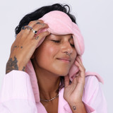 Nodpod Weighted Sleep Mask in Blush Pink colorway