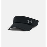 Under Armour Men's Launch Visor in Black / Reflective colorway