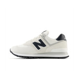 The New Balance Men's 574 Shoes in White and Black