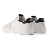 TOMS Men's TRVL Lite Court Sneakers in White/Black colorway