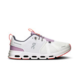 The On Running Kids' Cloud Sky Shoes in Undyed White and Mauve