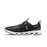 On Running Kids' Cloud Sky Shoes in Black and Eclipse side view