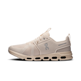 The On Running Kids' Cloud Sky Shoes in Sand and Silver