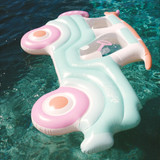 Sunny Life Beach Buggy Luxe Lie-On Float in Mint/Pink Beach Buggy colorway