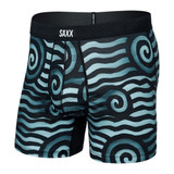 The Saxx Men's DropTemp™ Cooling Mesh Boxer Briefs in Navy