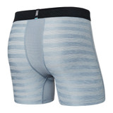 The Saxx Men's DropTemp™ Cooling Mesh Boxer Briefs in Heather Grey