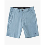 The Billabong Men's Crossfire 21 inch  Hybrid Shorts in Dusty Blue