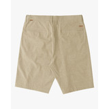 The Billabong Men's Crossfire 21 inch  Hybrid Shorts in Khaki