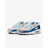 The Nike Men's Air Max 90 Shoes in the Glacier Blue Colorway