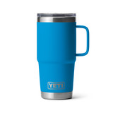 YETI Rambler 20 oz Travel Mug - Big Wave Blue