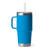 YETI Rambler 25 oz Mug with Straw Lid - Big Wave Blue