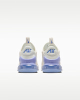The Nike Big Kids' Air Max 270 Shoes in Sail and Light Thistle
