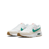 The Nike Big Kids' Air Max SC Shoes in White and Green