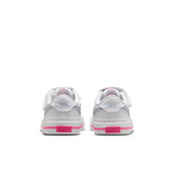 The Nike Toddlers' Court Legacy Shoes in White and Pink