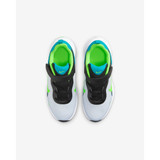 The Nike Little Kid' Revolution 7 Running Shoes in Grey and Green