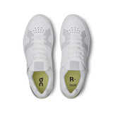 The On Running Men's The Roger Clubhouse Shoes in the White and Acacia Colorway