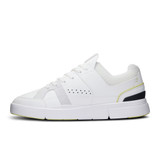 The On Running Men's The Roger Clubhouse Shoes in the White and Acacia Colorway