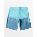 Increase Quantity of Billabong Men's All Day Heather Stripe Pro 20" Boardshorts in Bay Blue colorway