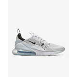 Nike Men's Air Max 270 Shoes White and Black medial view