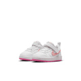 The Nike Toddlers' Court Borough Low Recraft Shoes in the Pinksicle Colorway