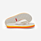 The Dunes Sunset Sandal in the colorway Cloud