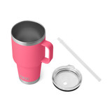 YETI Rambler 35 oz Mug with Straw Lid - Tropical Pink