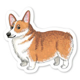 Corgi Sticker
