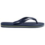 The Havaianas Kids' Brazil Logo Sandals in Navy