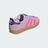 adidas Big Kids' Gazelle Sneakers Powder Plum/Lucid Pink/Gum side view