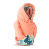 Puffin Drinkwear The Hoodie Koozie Salmon/Beige Palm product shot