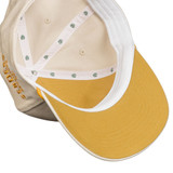 Sendero Provisions Co. Yardbird Snapback Hat White underbill view