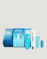 COOLA 4 Piece Classic Suncare Travel Kit kit overview