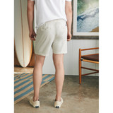 The Faherty Men's Essential Drawstring Shorts in Birch White