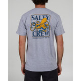 The Salty Crew Men's Ink Slinger Classic Short Sleeve Tee in Athletic Heather