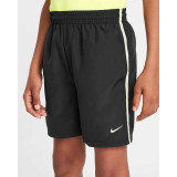 The Nike Boys' Multi Dri-FIT Training Shorts in Black and Volt Green